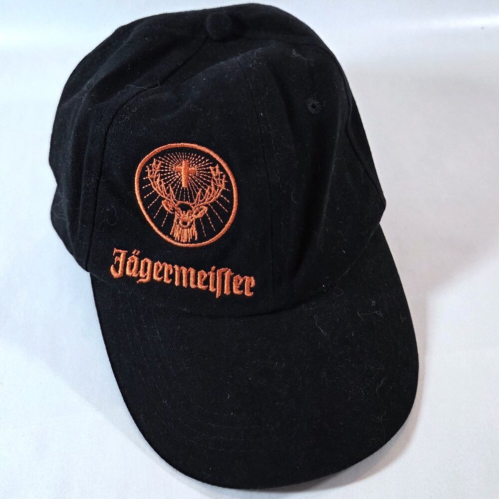 Jagermeister Black Cotton Baseball Cap